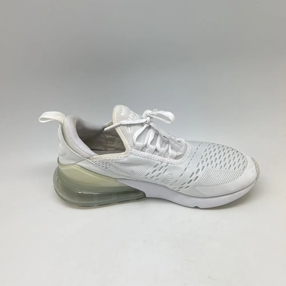 Nike Sneakers Youth 7Y Air Max 270 943345-103 White Athletic Running Casual Shoe